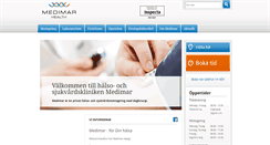 Desktop Screenshot of medimar.ax